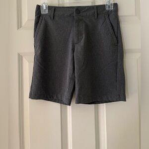Boy's All in Motion golf shorts-charcoal size 10 adjustable waist